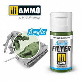 AMMO by Mig 0813 Acrylic Filter - Military Green