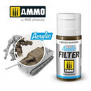 AMMO by Mig 0823 Acrylic Filter - Medium Brown