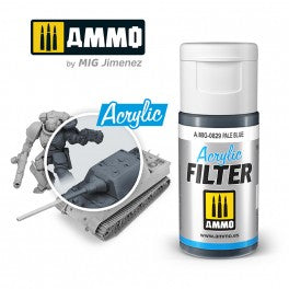 AMMO by Mig 0829 Acrylic Filter - Pale Blue