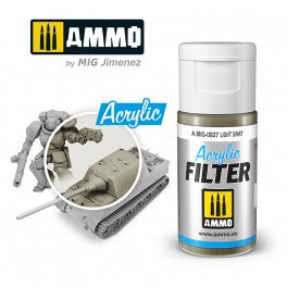 AMMO by Mig 0827 Acrylic Filter - Light Gray