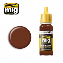 AMMO by Mig 913 Red Brown Base