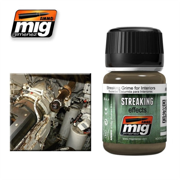 AMMO by Mig 1200 Streaking Grime for Interiors