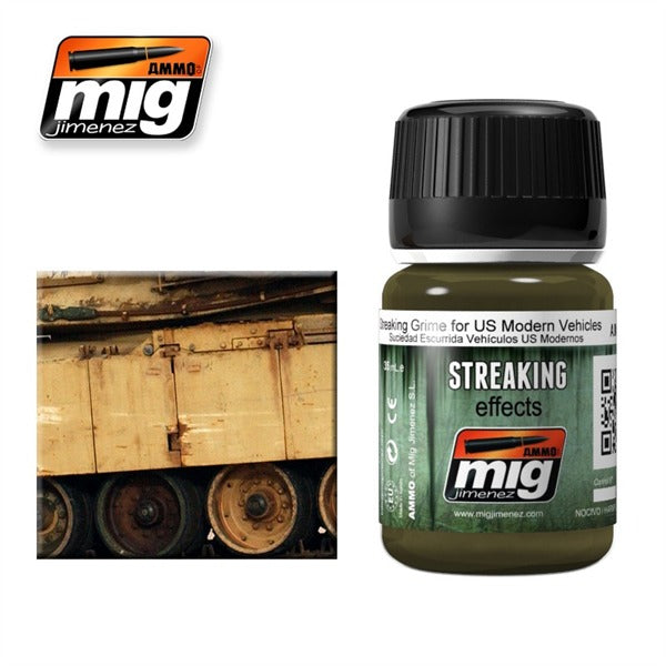 AMMO by Mig 1207 Streaking Grime for US Modern Vehicles