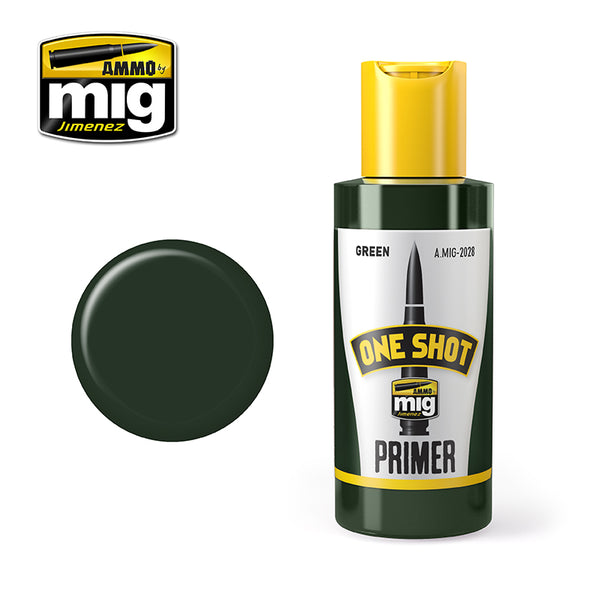 AMMO by Mig 2028 One Shot Primer - Green