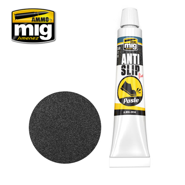 AMMO by Mig 2034 Anti-Slip Paste - Black Color for 1/72 and 1/48