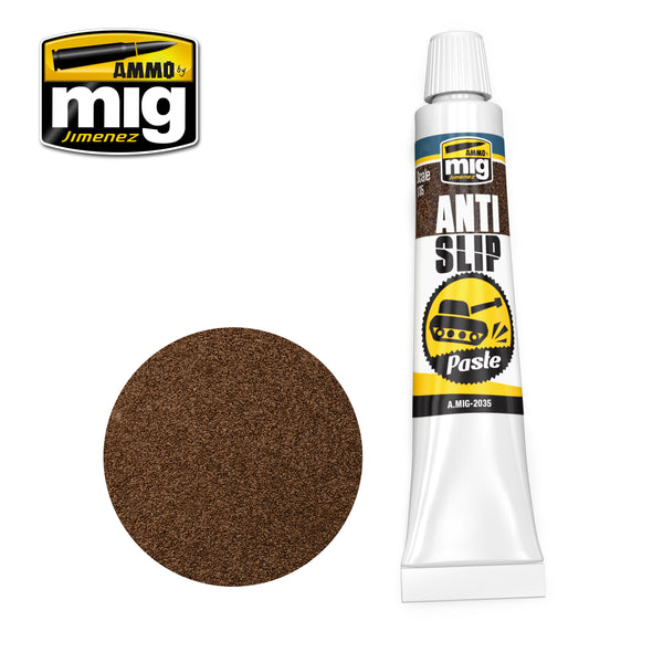AMMO by Mig 2035 Anti-Slip Paste - Brown Color for 1/35th