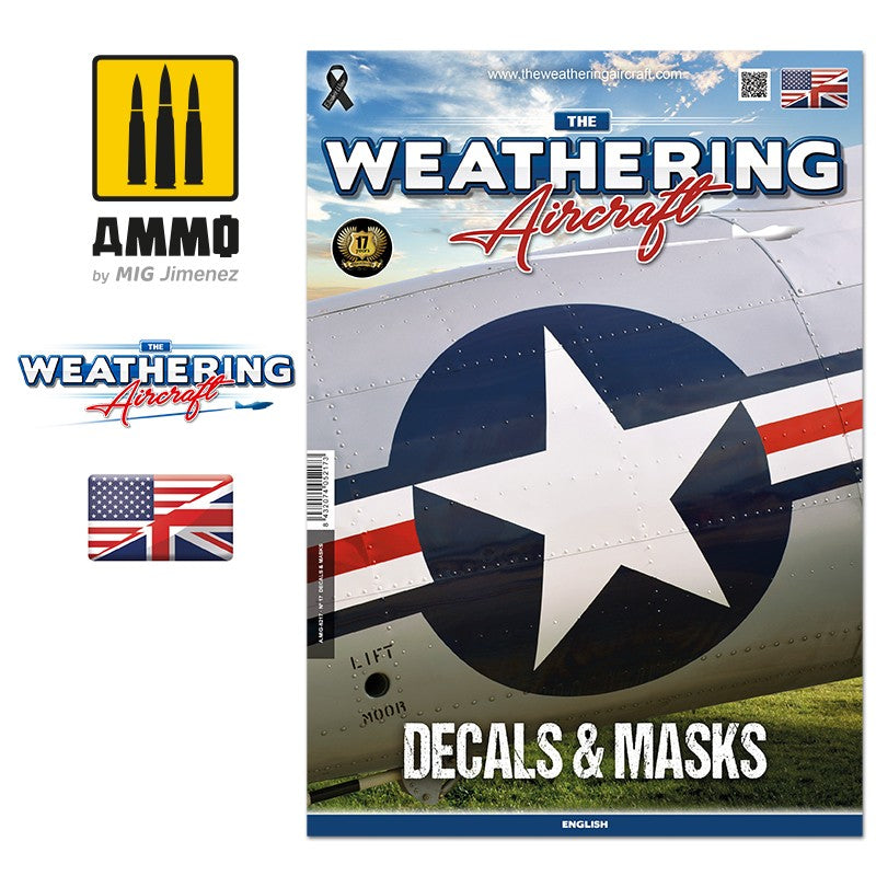 AMMO by Mig 5217 The Weathering Aircraft Issue 17: Decals & Masks