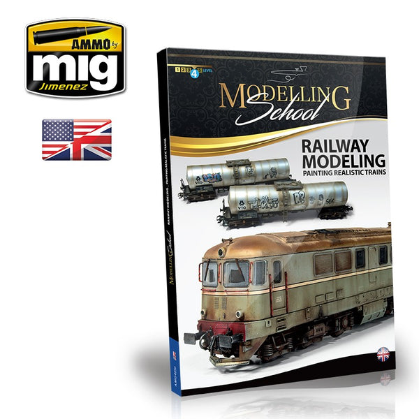 AMMO by Mig 6250 Railway Modeling: Painting Realistic Trains