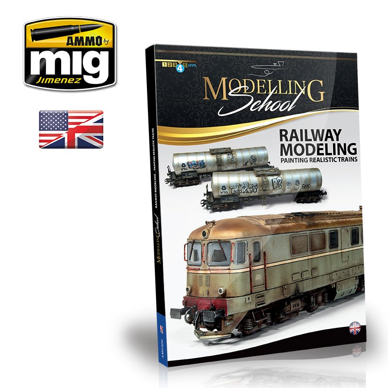 AMMO by Mig 6250 Railway Modeling: Painting Realistic Trains