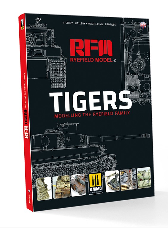 AMMO by Mig 6273 Tigers- Modelling the Ryefield Family (English)
