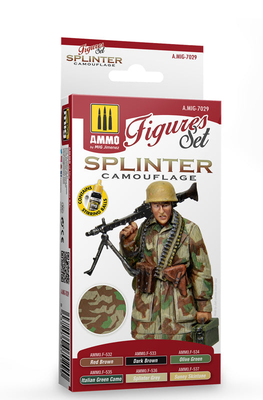 AMMO by Mig 7029 Splinter Camouflage Set