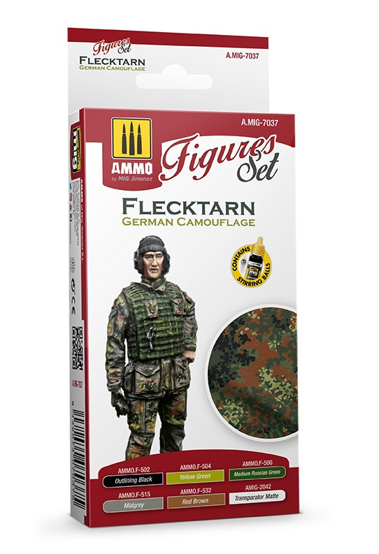 AMMO by Mig 7037 Flecktarn German Camouflage Set