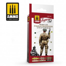 AMMO by Mig 7039 WWII US Paratroopers Figures Set
