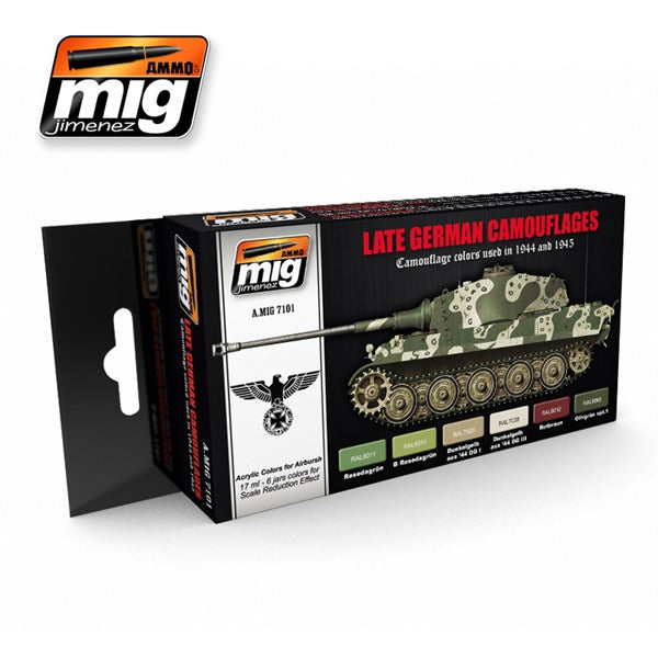 AMMO by Mig 7101 Late War German Colors Set