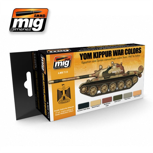 AMMO by Mig 7113 Yom Kippur War Colors Set