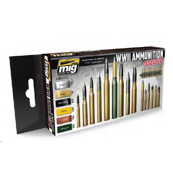 AMMO by Mig 7124 WWII Ammunition Colors