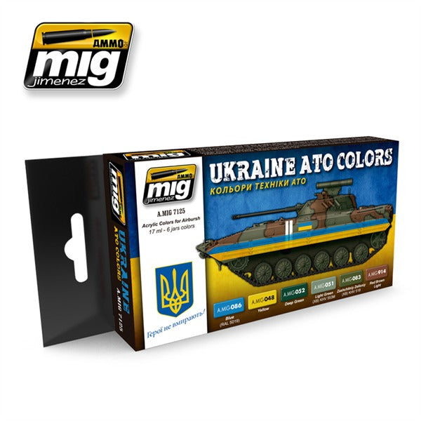 AMMO by Mig 7125 Ukraine ATO Colors