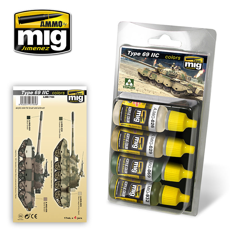AMMO by Mig 7164 Type 69 II Colors Set