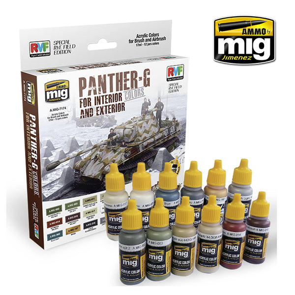 AMMO by Mig 7174 Panther G. Colors - for Interior & Exterior