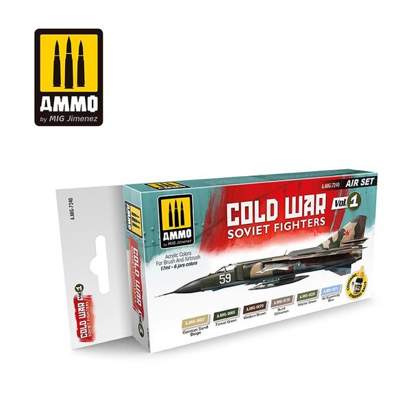 AMMO by Mig 7240 Cold War Vol.1 Soviet Fighters Set