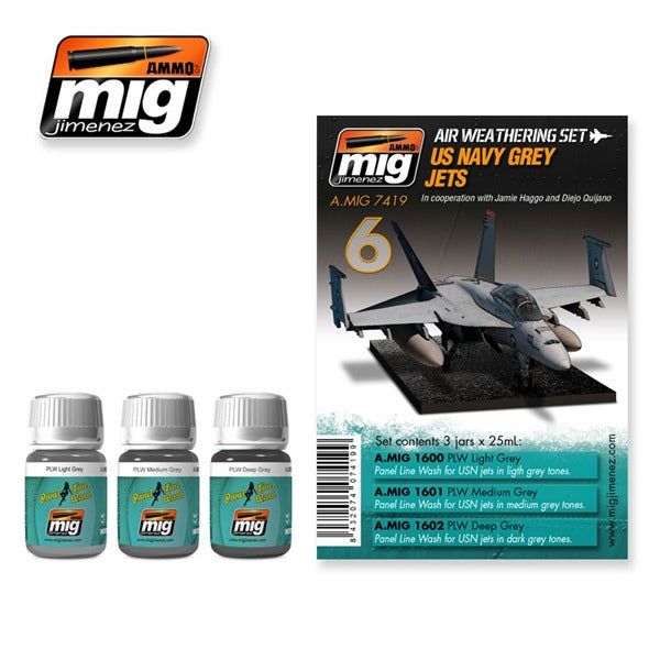 AMMO by Mig 7419 US Navy Grey Jets