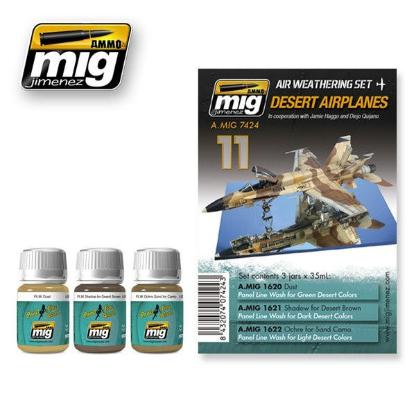 AMMO by Mig 7424 Desert Airplanes Panel Liner