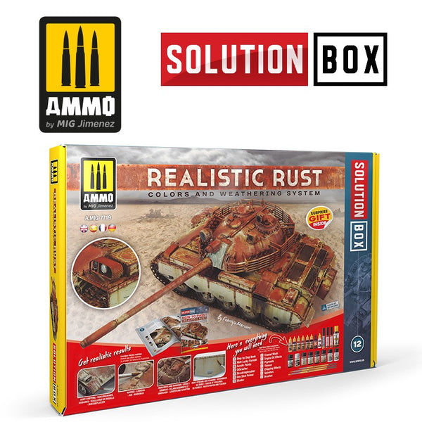 AMMO by Mig 7719 Realistic Rust Solution Box