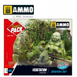 AMMO by Mig 7806 Vegetation Solution Set