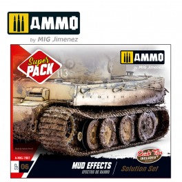 AMMO by Mig 7807 Mud Effects Solution Set