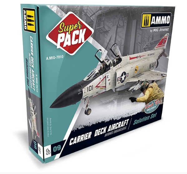 AMMO by Mig 7810 Super Pack Carrier Deck Aircraft Solution Set