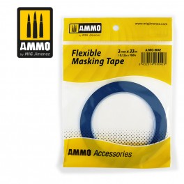 AMMO by Mig 8042 Flexible Masking Tape (3mm x 33m)