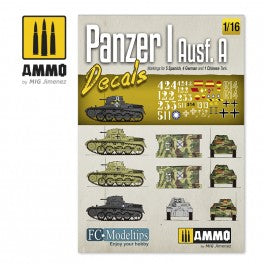 AMMO by Mig 8060 1/16 Panzer Ausf. A Decals