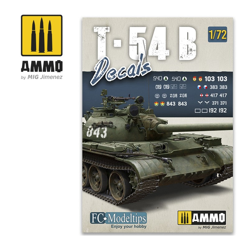 AMMO by Mig 8062 1/72 T-54B Decals