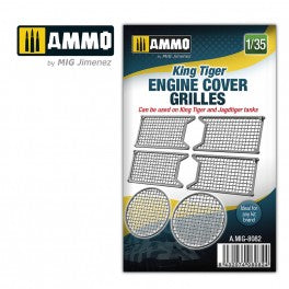 AMMO by Mig  8082 1/35 King Tiger Engine Cover Grilles