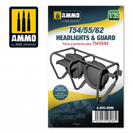 AMMO by Mig 8086 1/35 T54/55/62 Headlights & Guard