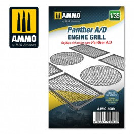 AMMO by Mig 8089 1/35 Panther A/D Engine Grilles