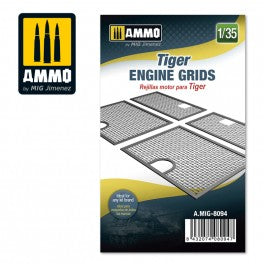AMMO by Mig 8094 1/35 Tiger Engine Grids