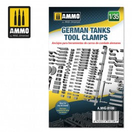 AMMO by Mig 8106 1/35 German Tanks Tool Clamps