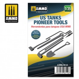 AMMO by Mig 8112 1/35 US WWII Tank Pioneer Tools