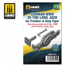 AMMO by Mig 8121 1/35 German WWII 20Ton Long Jack for Panther & KT