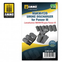 AMMO by Mig 8125 1/35 NbKWrf39 Smoke Discharger for Panzer III