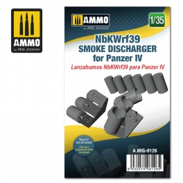 AMMO by Mig 8126 1/35 NbKWrf39 Smoke Discharger for Panzer IV