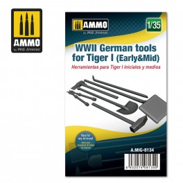 AMMO by Mig 8134 1/35 German Tools for Tiger I (Early & Mid)