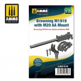 AMMO by Mig 8148 1/35 Browning M1919 w/ M20 AA Mount