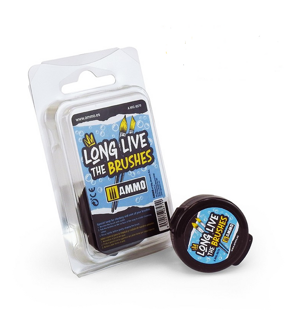 AMMO by Mig 8579 Long Live the Brushes- Brush Soap