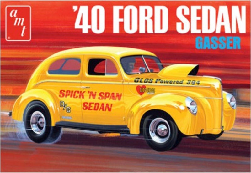 AMT 1088 1/25 1940 FORD SEDAN OAS GASSER