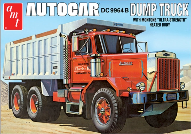 AMT 1150 1/25 Autocar DC-9964B Dump Truck