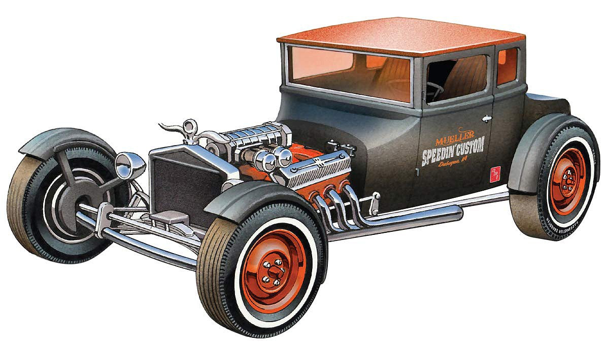 Kit Maquette Voiture Ford Dragster - AMT AMT1167/12 - Modélisme Plastique à Monter