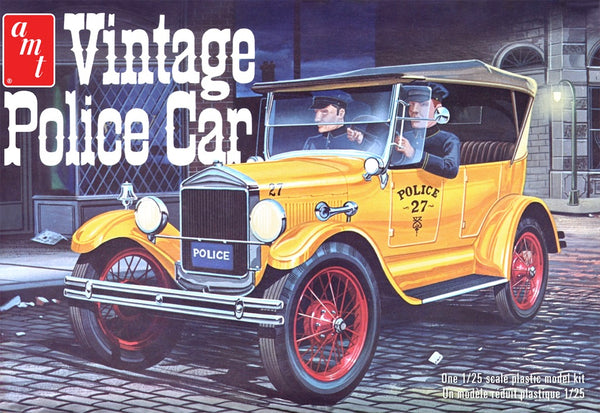 AMT 1182 1/25 1927 Ford T Vintage Police Car