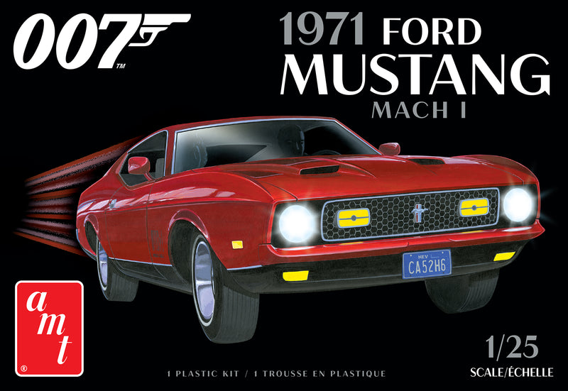 AMT 1187M 1/25 Bond 1971 Ford Mustang Mach I